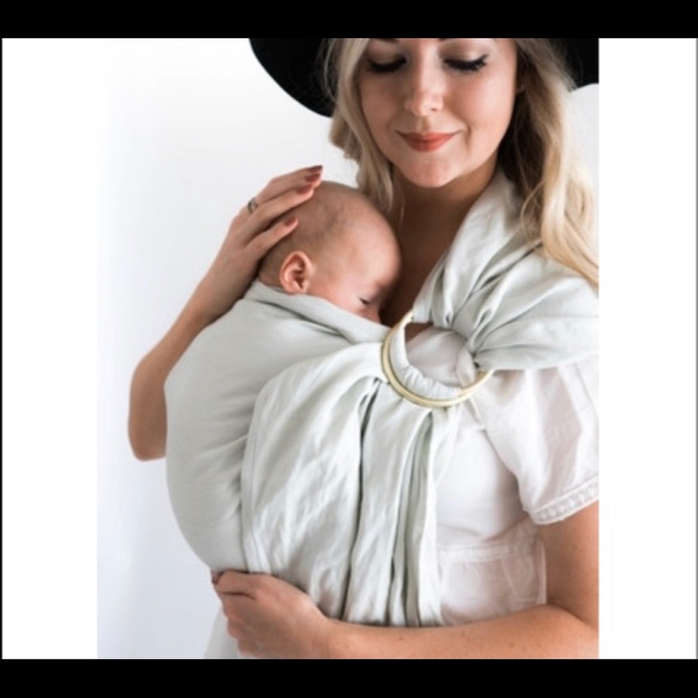Wildbird Gold and Blue ring sling